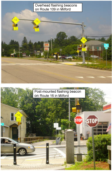 What is a Rectangular Rapid Flashing Beacon and what does it mean?