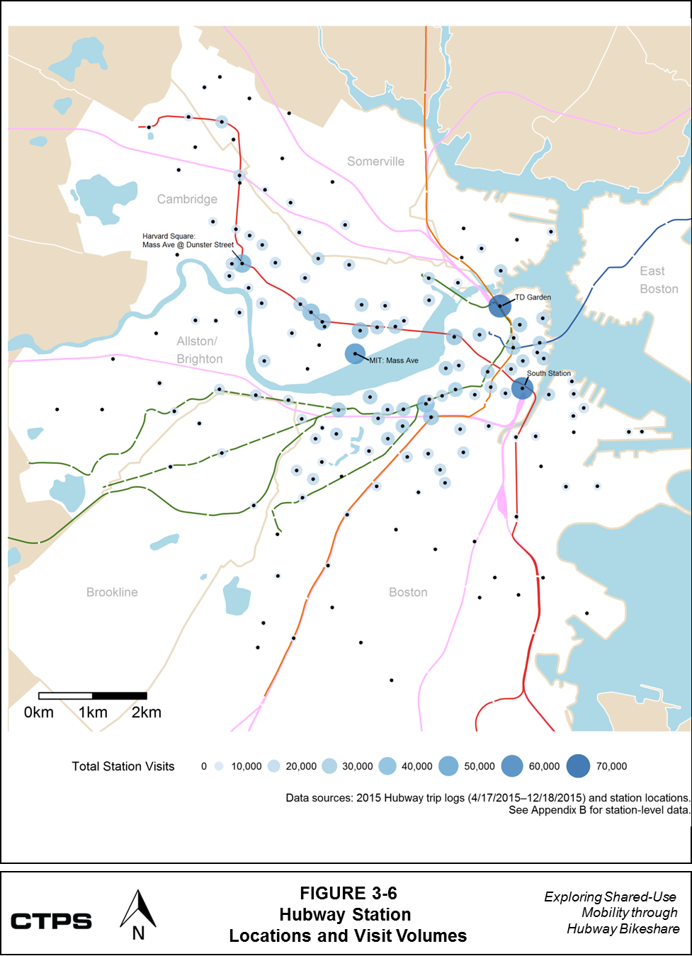 hubway station map